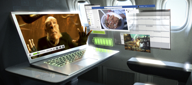 Hervorragende Akkulaufzeit und Leistung mit NVIDIA Optimus Technologie
