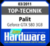 PC Games Hardware Palit GTX 580