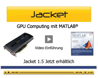 Video-Einführung in GPU Computing mit MATLAB und Jacket