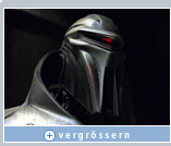 Mit NVIDIA Quadro FX-Grafik werden CG-Figuren wie dieser feindliche Cylon in Battlestar Galactica nahtlos in Szenen mit echten Schauspielern integriert.