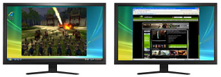 Gaming und Arbeiten/Internet im Fenstermodus