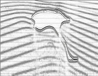 Seismische Bildgebung durch Anwendung von Tiefenbildgebungs-Technologien. Die geologischen Schichten können korrekt interpretiert und analysiert werden.